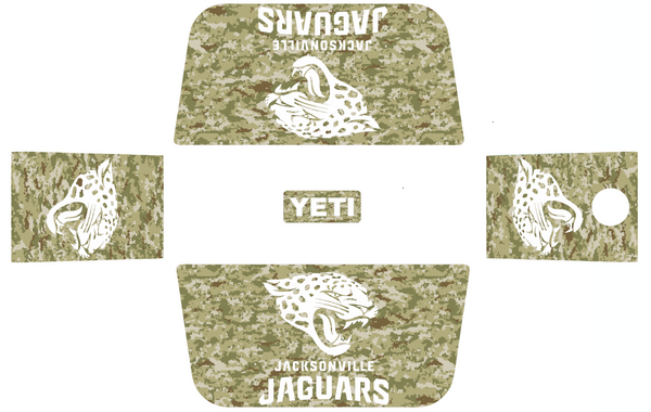 Jacksonville Jaguars Wrap YETI Coolers Tundra Roadie Haul PICK COLOR –  SportsJewelryProShop