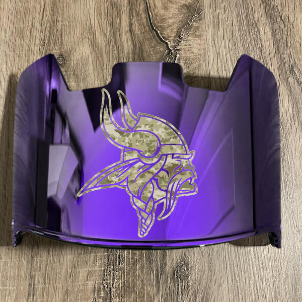 EYE SHIELD / VISOR ONLY! for MINNESOTA VIKINGS Mini Football Helmet