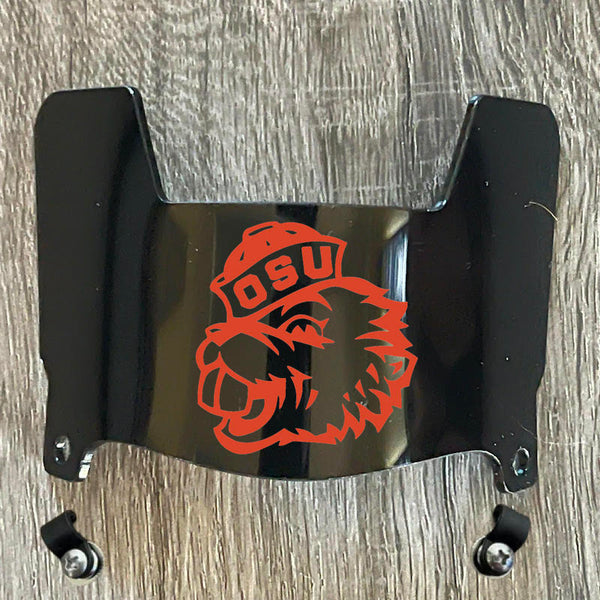 Oregon State Beavers Mini Football Helmet Visor Shield w/ Clips –  SportsJewelryProShop