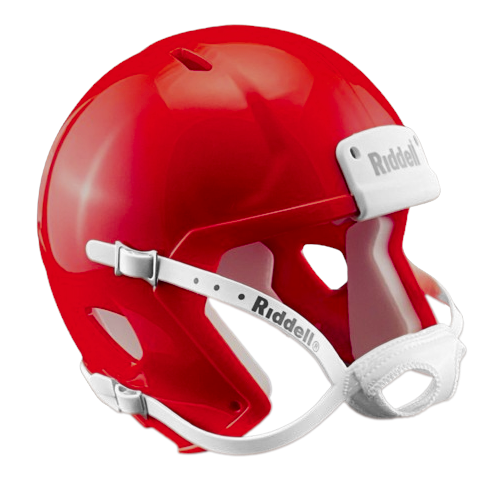 Red Custom Riddell Speed Mini Football Helmet Blank Shell –  SportsJewelryProShop