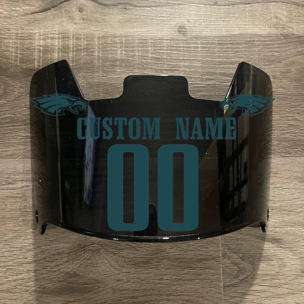 Philadelphia Eagles NFL Custom Name Mascot And Helmet Full Print