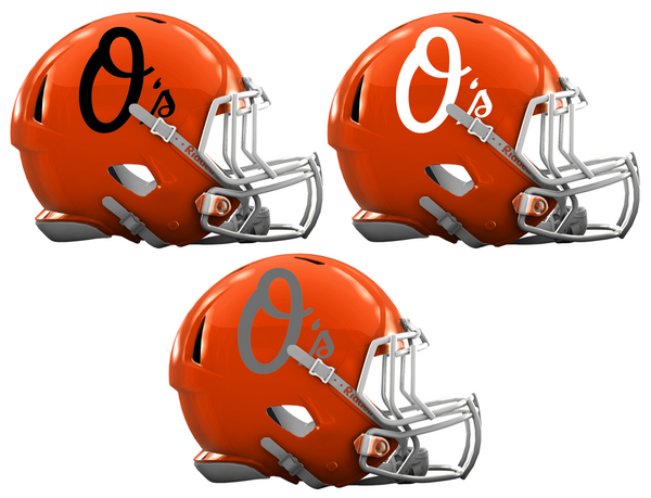 New York Mets Custom Concept Orange Mini Riddell Speed Football