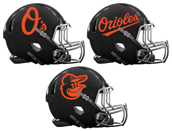 Baltimore Orioles City Connect Custom White Mini Speed Football Helmet –  SportsJewelryProShop