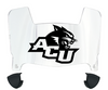 Abilene Christian Wildcats Mini Football Helmet Visor Shield w/ Clips - PICK VISOR & LOGO COLOR