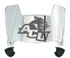 Abilene Christian Wildcats Mini Football Helmet Visor Shield w/ Clips - PICK VISOR & LOGO COLOR