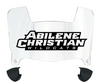 Abilene Christian Wildcats Mini Football Helmet Visor Shield w/ Clips - PICK VISOR & LOGO COLOR