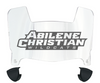 Abilene Christian Wildcats Mini Football Helmet Visor Shield w/ Clips - PICK VISOR & LOGO COLOR