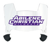 Abilene Christian Wildcats Mini Football Helmet Visor Shield w/ Clips - PICK VISOR & LOGO COLOR