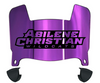 Abilene Christian Wildcats Mini Football Helmet Visor Shield w/ Clips - PICK VISOR & LOGO COLOR