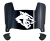 Abilene Christian Wildcats Mini Football Helmet Visor Shield w/ Clips - PICK VISOR & LOGO COLOR