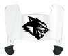 Abilene Christian Wildcats Mini Football Helmet Visor Shield w/ Clips - PICK VISOR & LOGO COLOR