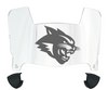 Abilene Christian Wildcats Mini Football Helmet Visor Shield w/ Clips - PICK VISOR & LOGO COLOR