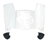 Abilene Christian Wildcats Mini Football Helmet Visor Shield w/ Clips - PICK VISOR & LOGO COLOR