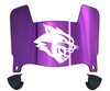 Abilene Christian Wildcats Mini Football Helmet Visor Shield w/ Clips - PICK VISOR & LOGO COLOR