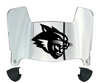 Abilene Christian Wildcats Mini Football Helmet Visor Shield w/ Clips - PICK VISOR & LOGO COLOR