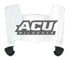 Abilene Christian Wildcats Mini Football Helmet Visor Shield w/ Clips - PICK VISOR & LOGO COLOR