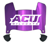 Abilene Christian Wildcats Mini Football Helmet Visor Shield w/ Clips - PICK VISOR & LOGO COLOR