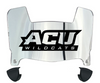 Abilene Christian Wildcats Mini Football Helmet Visor Shield w/ Clips - PICK VISOR & LOGO COLOR