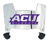 Abilene Christian Wildcats Mini Football Helmet Visor Shield w/ Clips - PICK VISOR & LOGO COLOR