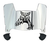 Abilene Christian Wildcats Mini Football Helmet Visor Shield w/ Clips - PICK VISOR & LOGO COLOR