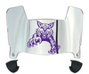 Abilene Christian Wildcats Mini Football Helmet Visor Shield w/ Clips - PICK VISOR & LOGO COLOR