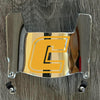 Chattanooga Mocs Mini Football Helmet Visor Shield Silver Chrome Mirror w/ Clips - PICK LOGO COLOR