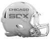 Chicago White Sox Custom Concept White Mini Riddell Speed Football Helmet