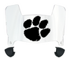 Clemson Tigers Mini Football Helmet Visor Shield w/ Clips - PICK VISOR & LOGO COLOR