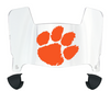 Clemson Tigers Mini Football Helmet Visor Shield w/ Clips - PICK VISOR & LOGO COLOR