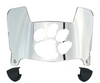 Clemson Tigers Mini Football Helmet Visor Shield w/ Clips - PICK VISOR & LOGO COLOR