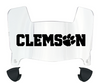 Clemson Tigers Mini Football Helmet Visor Shield w/ Clips - PICK VISOR & LOGO COLOR