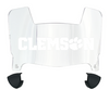 Clemson Tigers Mini Football Helmet Visor Shield w/ Clips - PICK VISOR & LOGO COLOR