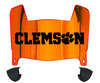 Clemson Tigers Mini Football Helmet Visor Shield w/ Clips - PICK VISOR & LOGO COLOR