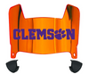 Clemson Tigers Mini Football Helmet Visor Shield w/ Clips - PICK VISOR & LOGO COLOR