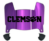 Clemson Tigers Mini Football Helmet Visor Shield w/ Clips - PICK VISOR & LOGO COLOR