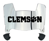 Clemson Tigers Mini Football Helmet Visor Shield w/ Clips - PICK VISOR & LOGO COLOR