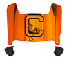 Clemson Tigers Mini Football Helmet Visor Shield w/ Clips - PICK VISOR & LOGO COLOR