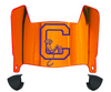 Clemson Tigers Mini Football Helmet Visor Shield w/ Clips - PICK VISOR & LOGO COLOR