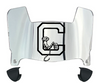 Clemson Tigers Mini Football Helmet Visor Shield w/ Clips - PICK VISOR & LOGO COLOR