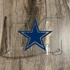 Dallas Cowboys Full Size Football Helmet Visor Shield Clear w/ Clips - PICK LOGO COLOR