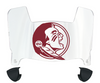 Florida State Seminoles Mini Football Helmet Visor Shield w/ Clips - PICK VISOR & LOGO COLOR