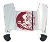 Florida State Seminoles Mini Football Helmet Visor Shield w/ Clips - PICK VISOR & LOGO COLOR