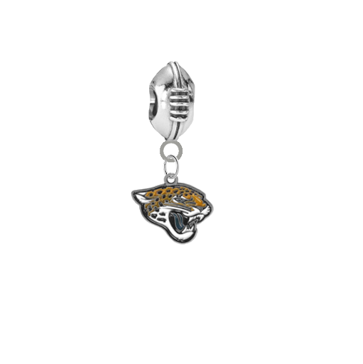 Jacksonville Jaguars 3D Football Universal European Bracelet Charm (Pandora Compatible)