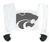 Kansas State Wildcats Mini Football Helmet Visor Shield w/ Clips - PICK VISOR & LOGO COLOR