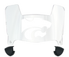 Kansas State Wildcats Mini Football Helmet Visor Shield w/ Clips - PICK VISOR & LOGO COLOR