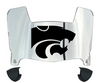 Kansas State Wildcats Mini Football Helmet Visor Shield w/ Clips - PICK VISOR & LOGO COLOR