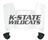 Kansas State Wildcats Mini Football Helmet Visor Shield w/ Clips - PICK VISOR & LOGO COLOR