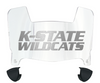 Kansas State Wildcats Mini Football Helmet Visor Shield w/ Clips - PICK VISOR & LOGO COLOR