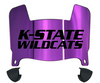 Kansas State Wildcats Mini Football Helmet Visor Shield w/ Clips - PICK VISOR & LOGO COLOR