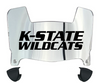 Kansas State Wildcats Mini Football Helmet Visor Shield w/ Clips - PICK VISOR & LOGO COLOR